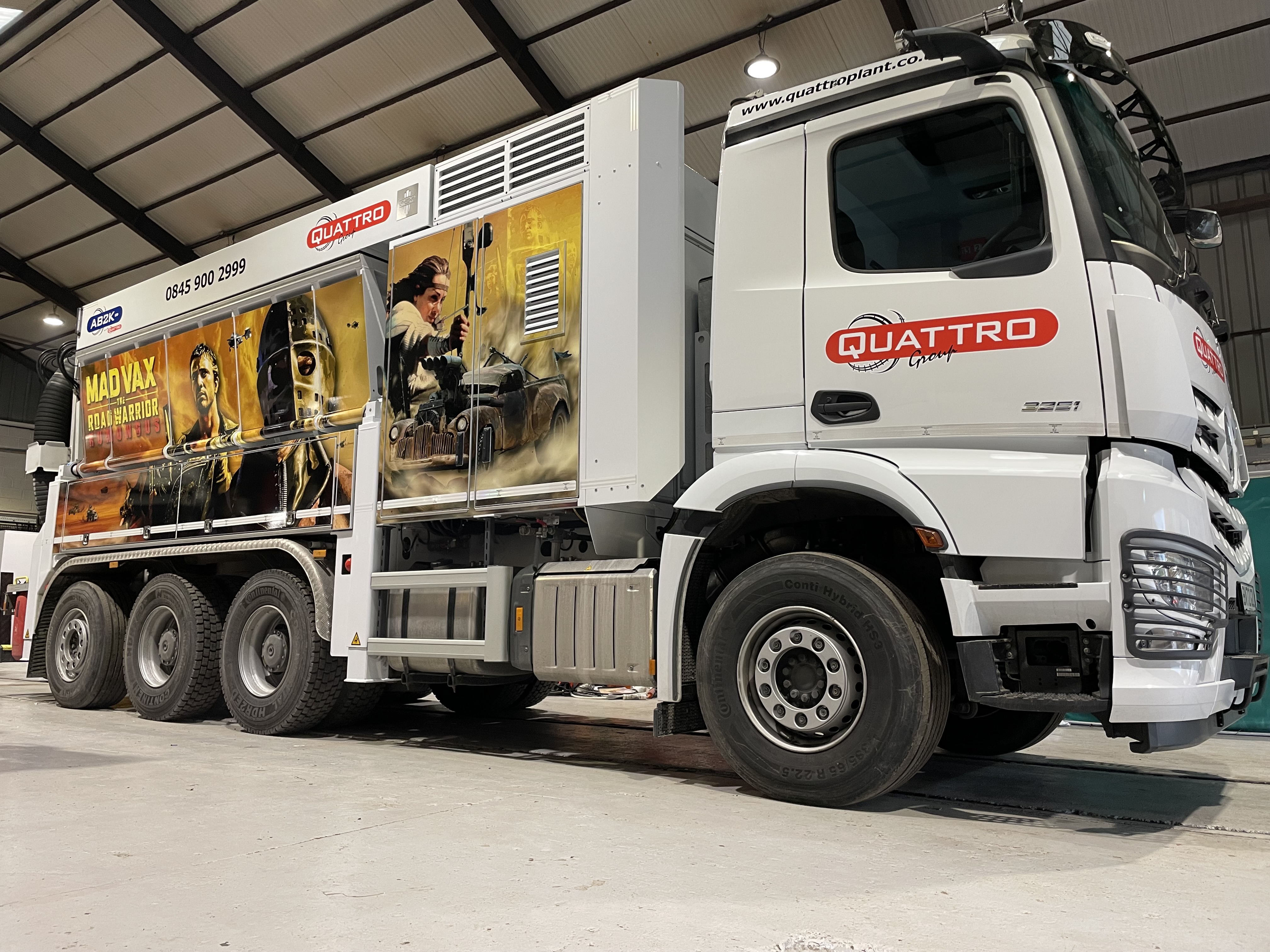 Quattro Plants Suction Excavator Division , Mad Vax 2