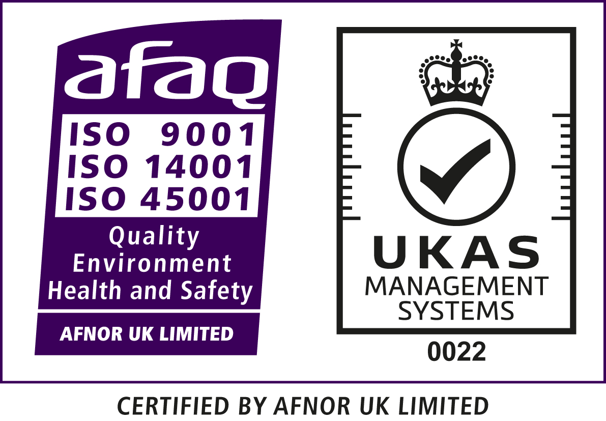 External Accreditations logo AFAQ ISO