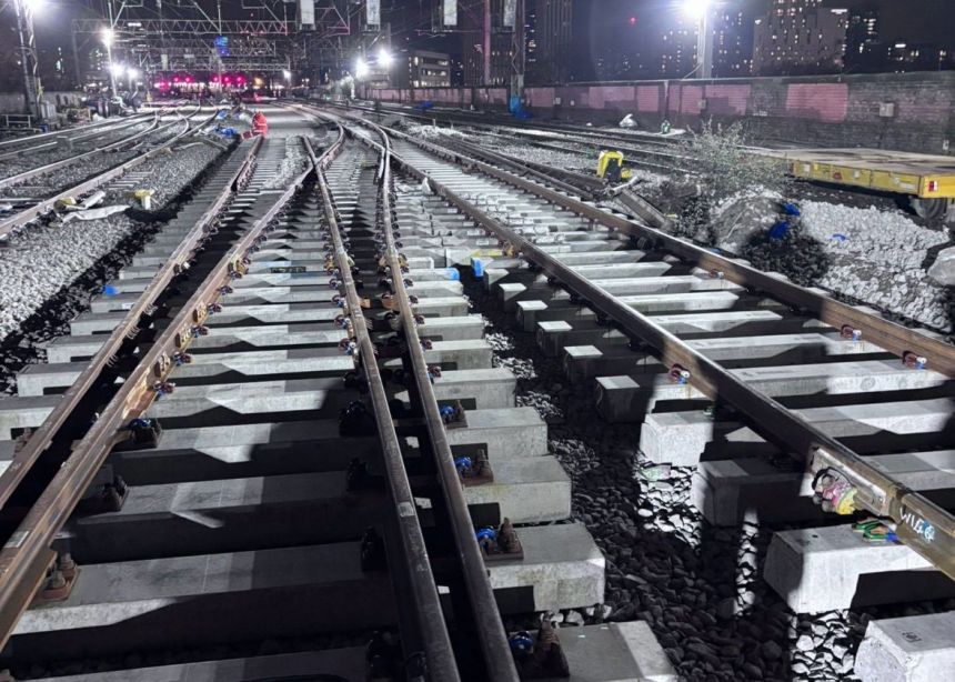 <p>Picture of Finish Tracks at Manchester</p>
