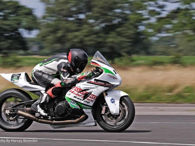 Land Racing Daredevil Jack Frost Breaks UK & EURO Record