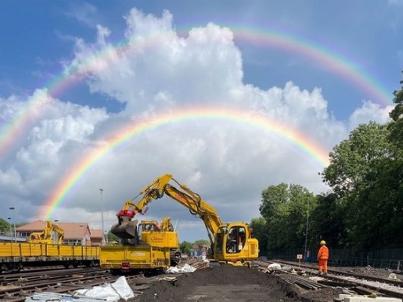 Double Rainbow Over Arnos Grove!