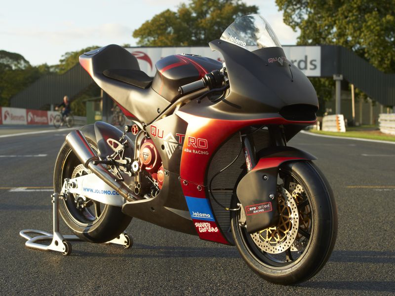 Team ABM Quattro Racing unveil new carbon-laden GP2 bike