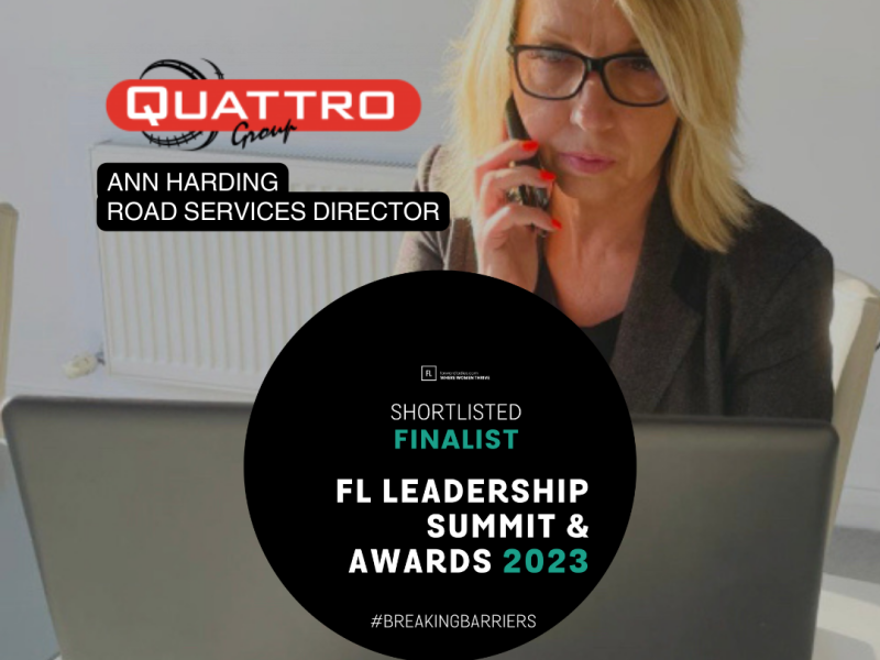 Ann Harding, shortlist as a finalist for Transformational Leader of the year in the FL Leadership Summit & Awards 2023.
