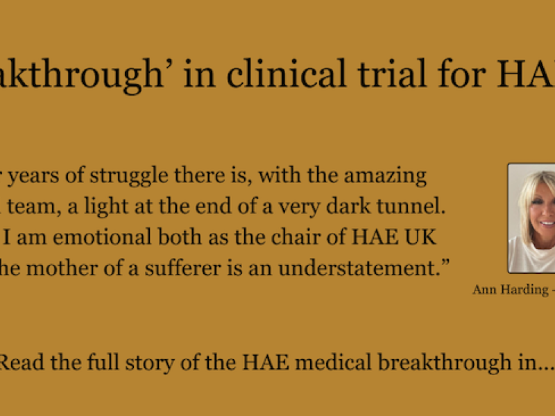Phase One Breakthrough In Gene Therapy For Hereditary Angioedema