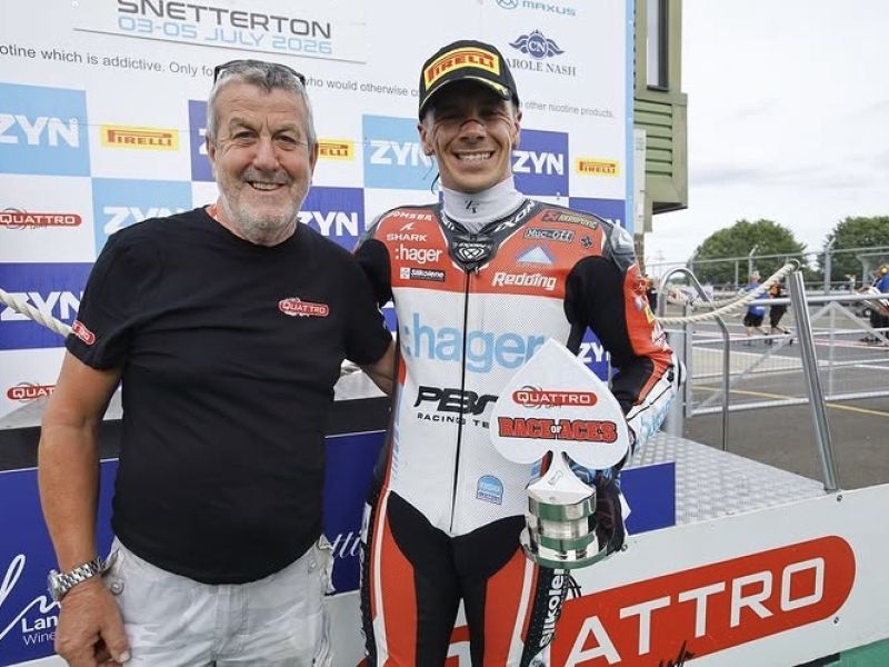 Scott Redding claims his second Quattro Race of Aces Trophy