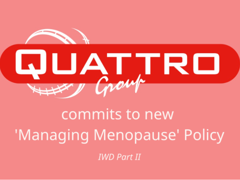 Quattro commits to new 'Managing Menopause' Policy