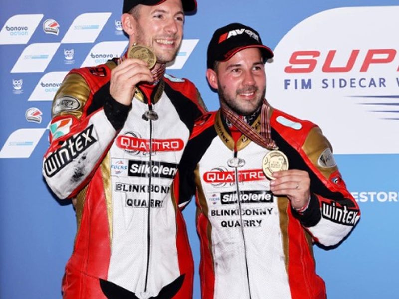 Quattro F1M Sidecar Team Kershaw Finishes 3rd in World