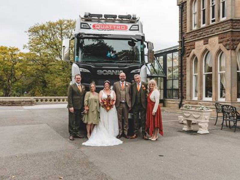A Quattro Wedding to Remember: Mr & Mrs Laking (and a Special Guest!)